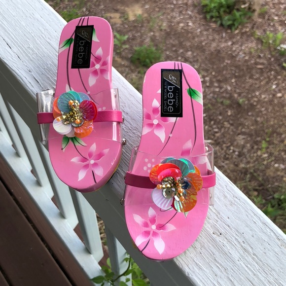 Bebe little girl sandals